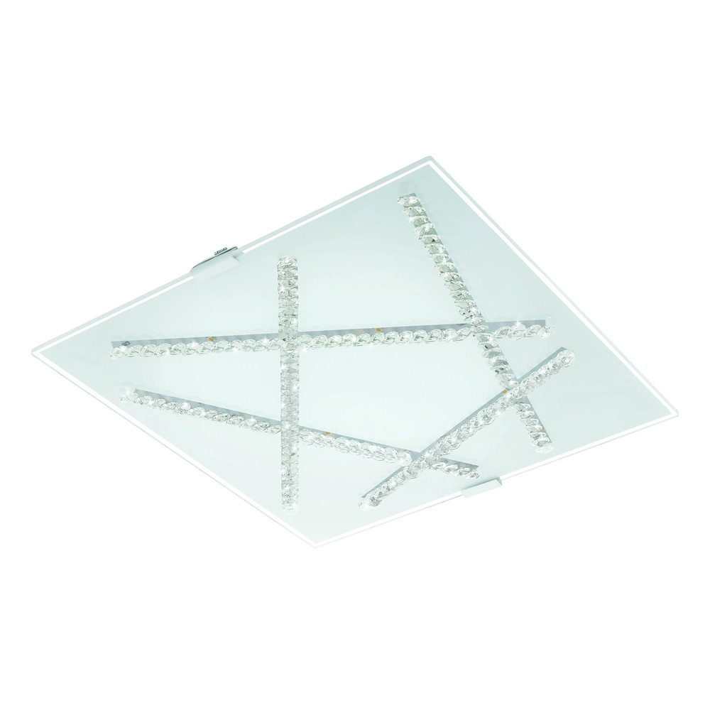 Square ceiling lamp Sorrenta white