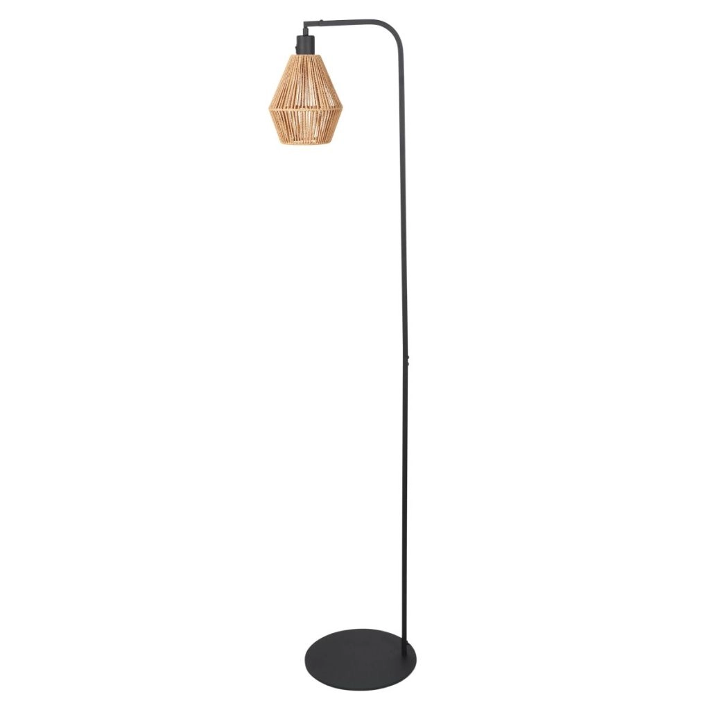Floor lamp Ropex with rattan hood Steinhauer 8712746188189