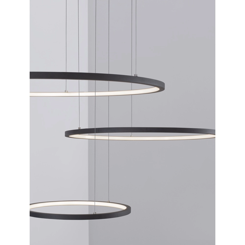 Design pendant lamp Purple black Lyora 5212017431899