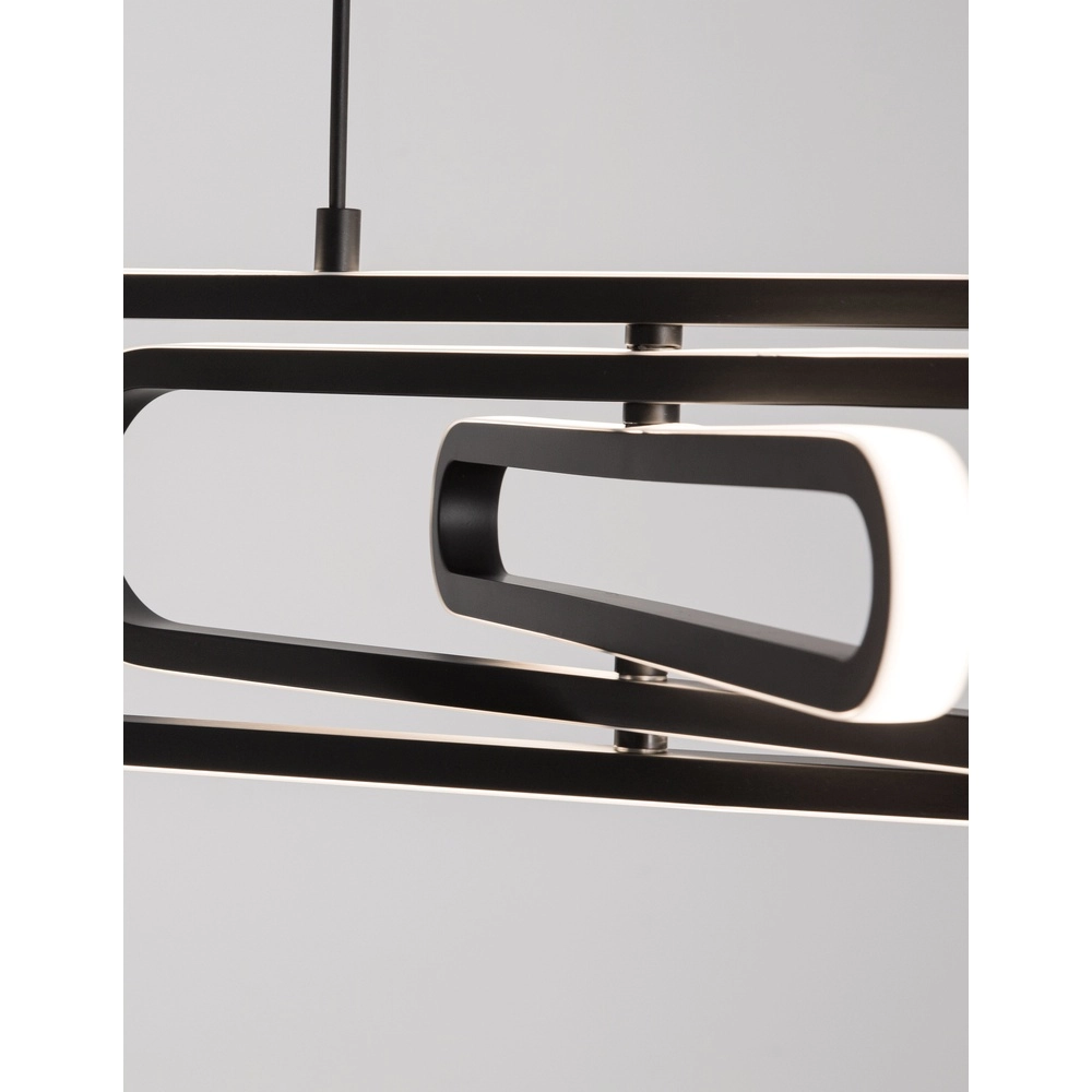 Design pendant lamp Arte Black oval Lyora 5212017426000