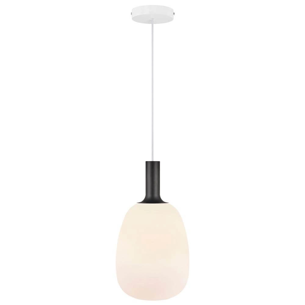 Glass pendant lamp Alton Ø 23cm white Nordlux 5701581413788