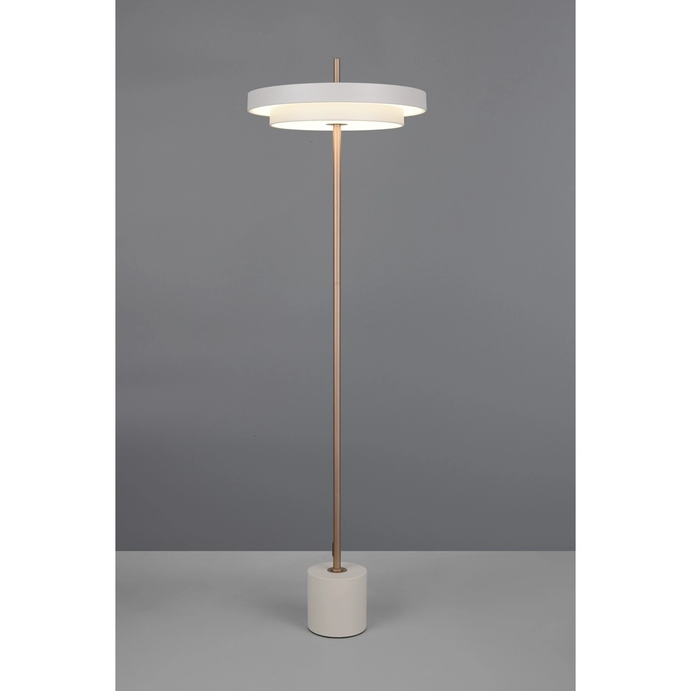 Modern floor lamp Keaton white Trio 4017807655933
