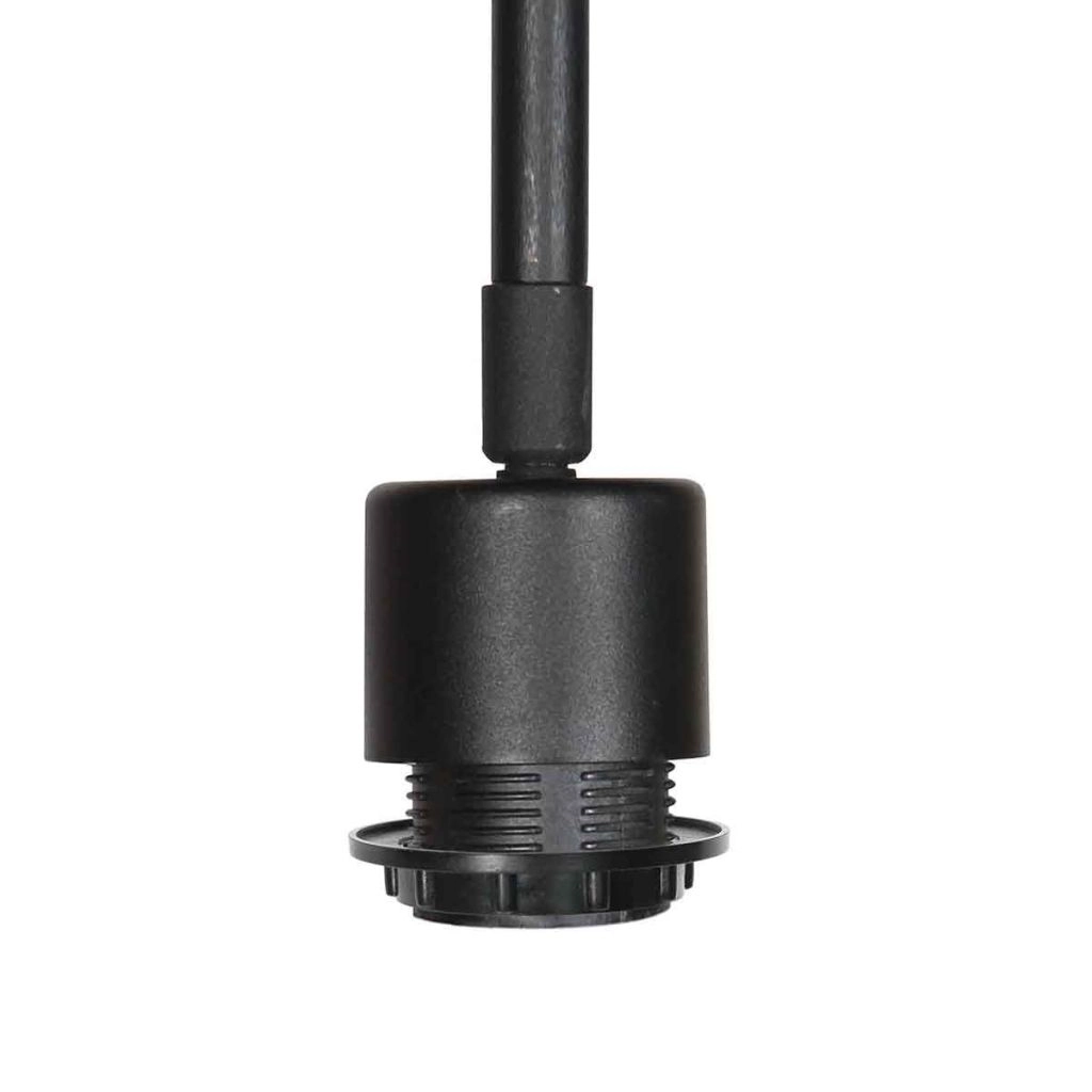 Black wall lamp Bloeba with cork cap Ø40cm Steinhauer 8712746180510