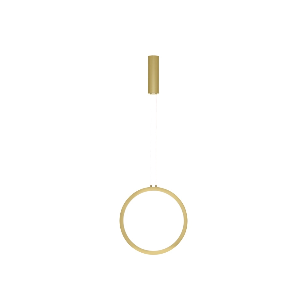 Round pendant lamp Change Ø 39.5cm gold Lyora 5212017437280