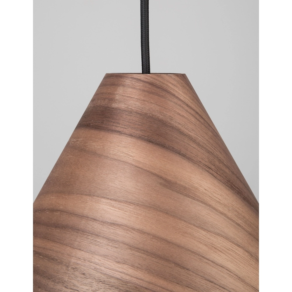 Wooden pendant lamp Wera Ø 25cm Lyora 5212017424976