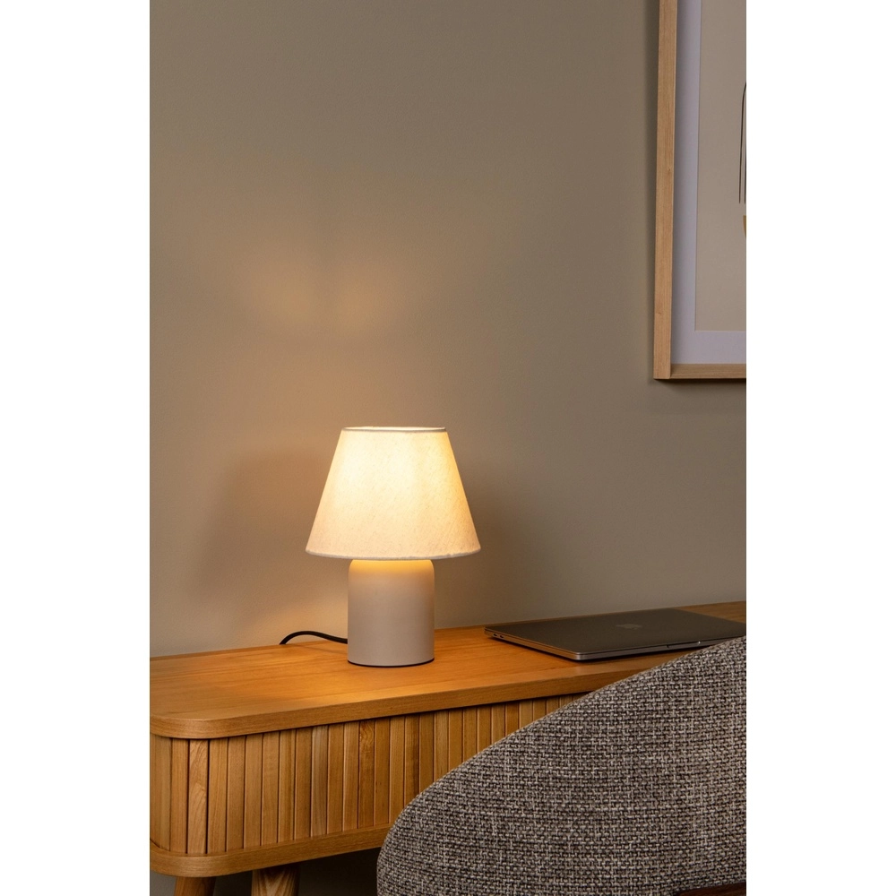 Table lamp Macia sand brown Lucide 5411212061577