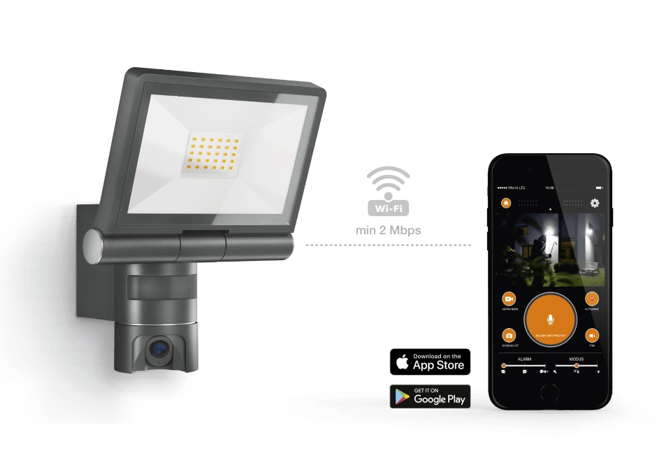 Camera lamp XLed CAM 1 with motion sensor Steinel 4007841065294