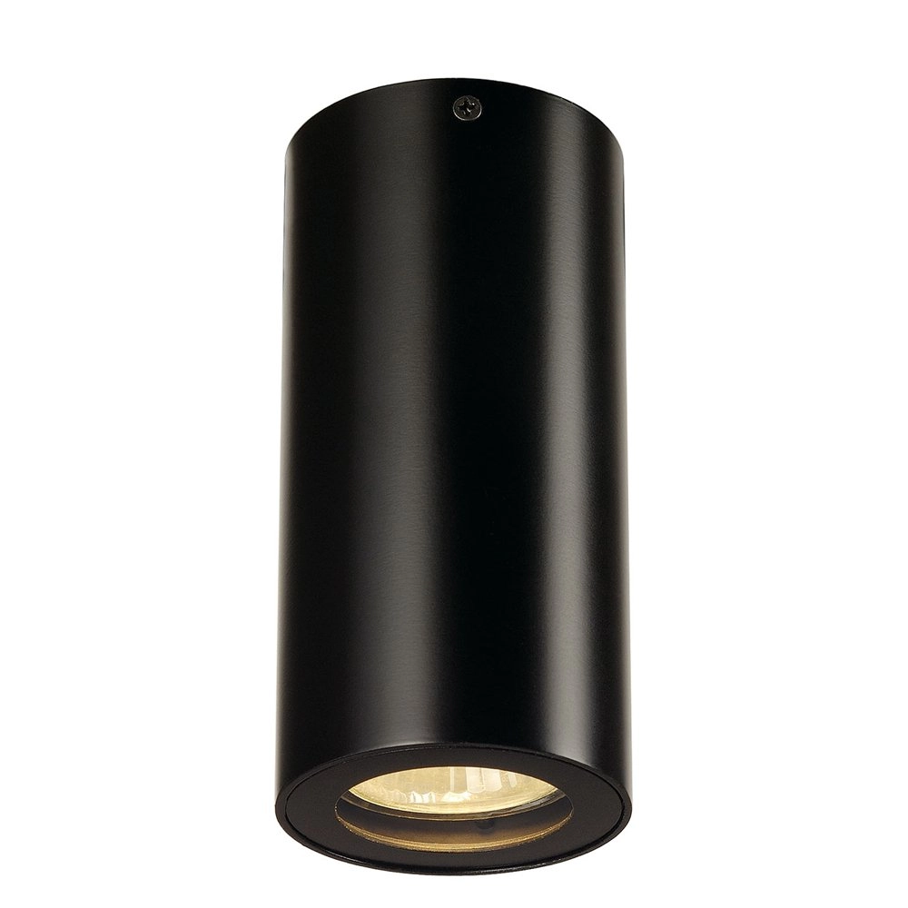 Surface-mounted spot Enola B black