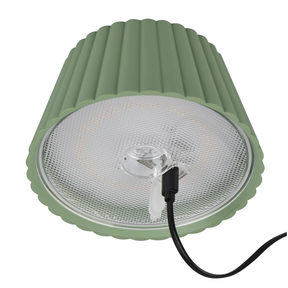 Table lamp Suarez Pistachio Green Trio 4017807601725