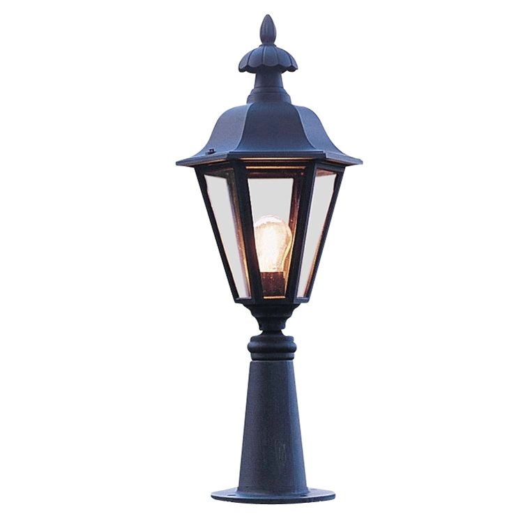 Lantern lamp Pallas 41cm matt black