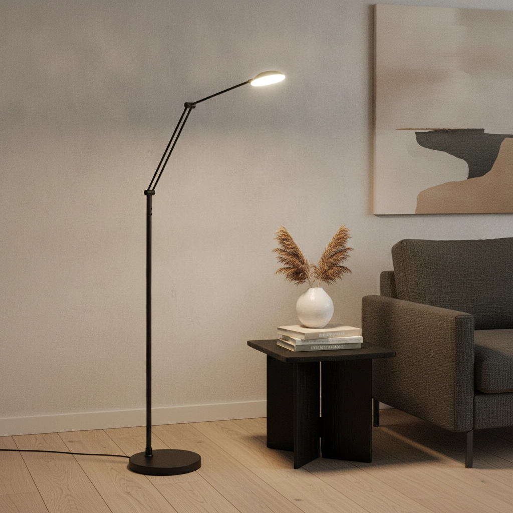 Classic reading lamp Palermo black