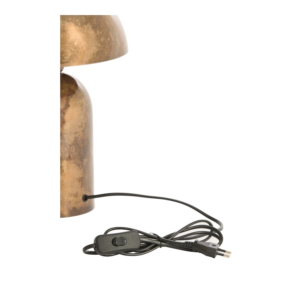 Design table lamp Tolima bronze Ø 23cm Light & Living 8717807837846