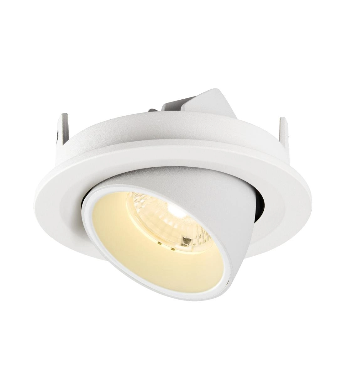 Recessed spotlight Numinos Gimble S white 3000K - 40deg SLV 4024163313445