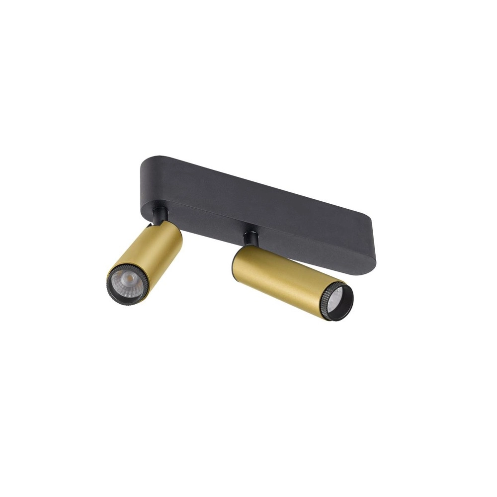 Surface-mounted spot Grip! S 2-light gold 3000K SLV 4024163304856