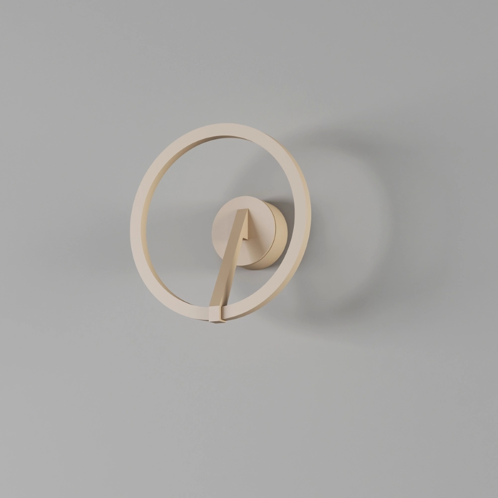 Design wall lamp Oregon Ø 22cm - Champagne Artdelight 8720701103849