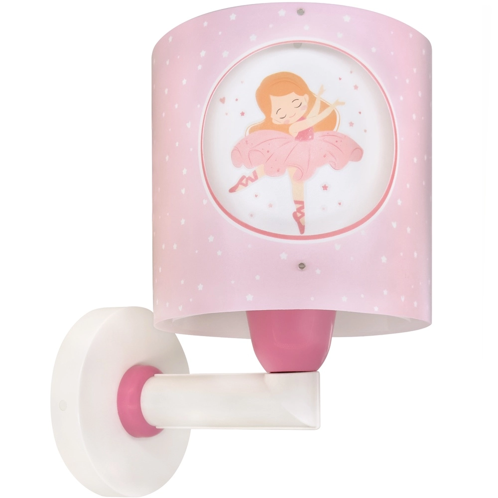 Wall lamp Princess Dance Pink glow in the dark