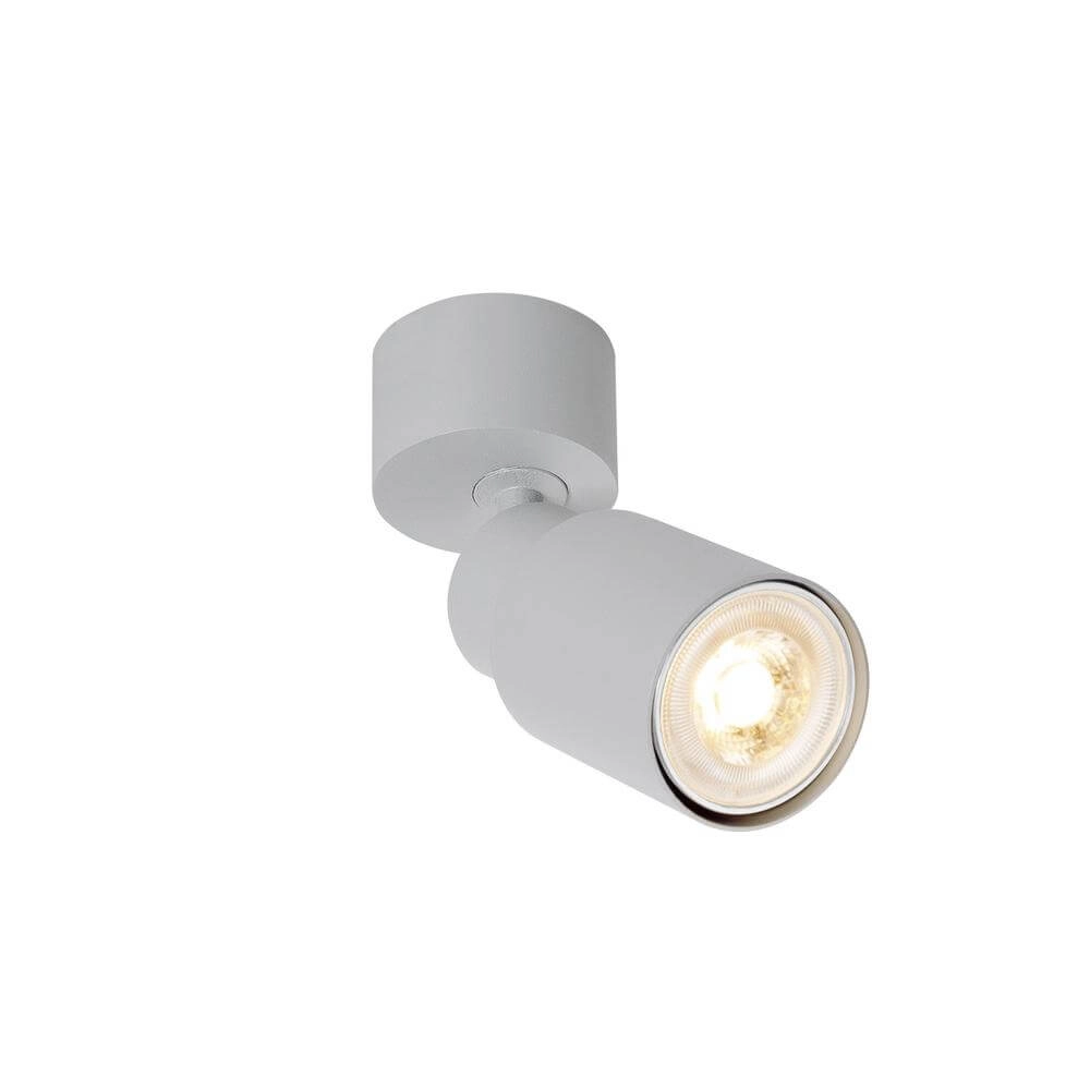 Surface-mounted spot Puri 2.0 Tube Grey single