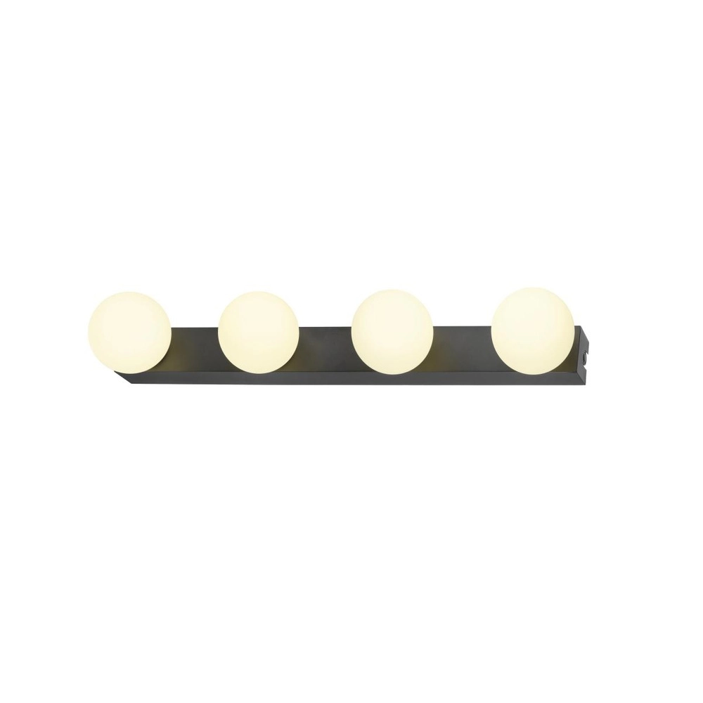 Wall lamp Sun Mirror 3-light black SLV 4024163318310