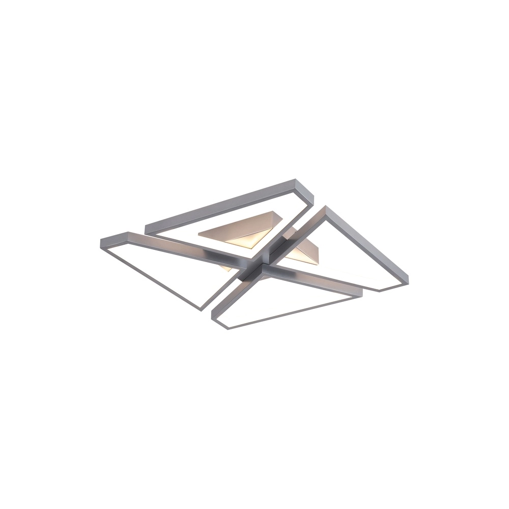 Ceiling lamp Quatro black square