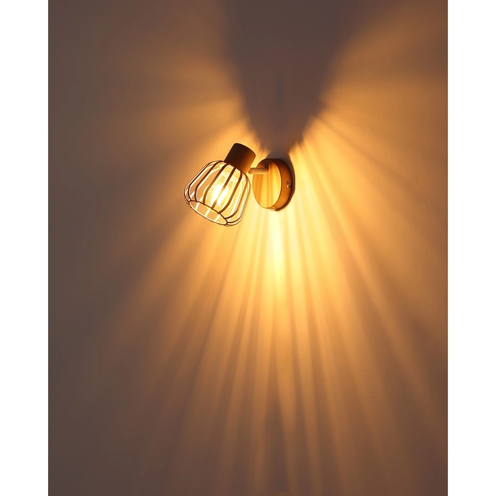 Wall light Olin coffee brown Globo 9007371583577