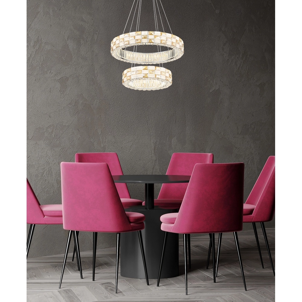 Pendant lamp Lidia chrome Globo 9007371586097