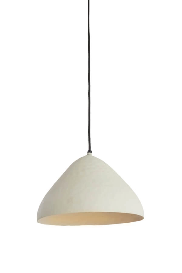 Pendant lamp Elimo Ø 32cm white Light & Living 8717807705350