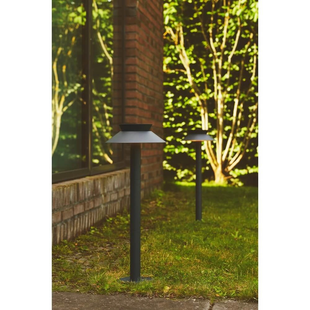 Solar garden lamp Justina anthracite Nordlux 5704924017575