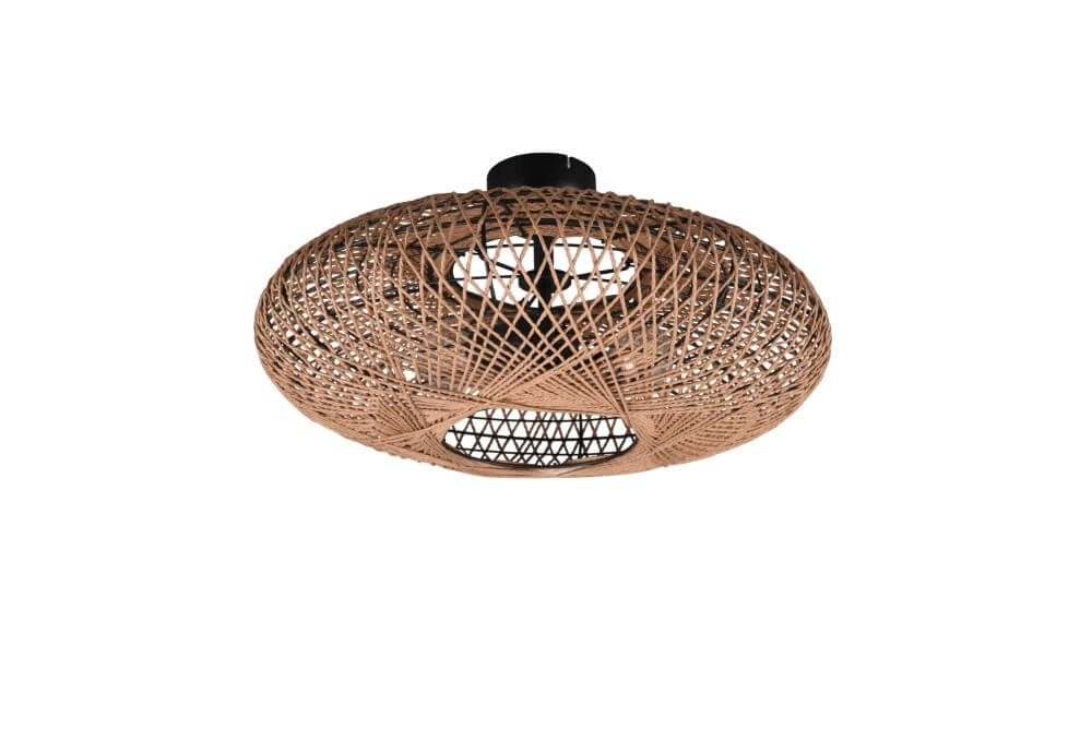 Ceiling light Hedda rattan