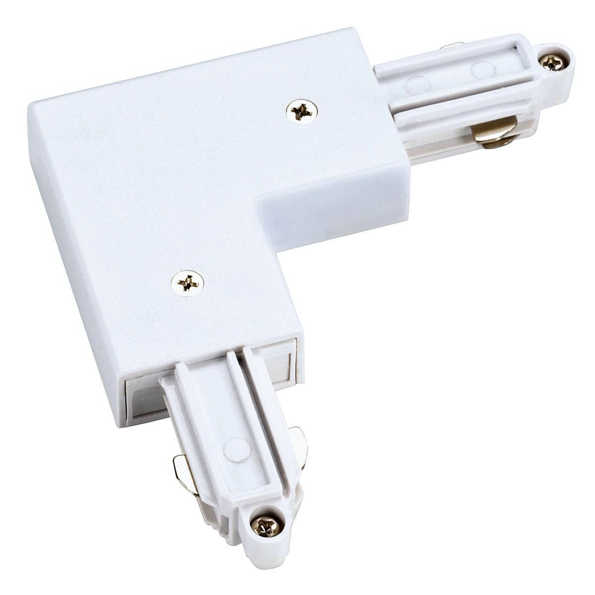 1-phase L-Connector 2 Corner connector earth inside white