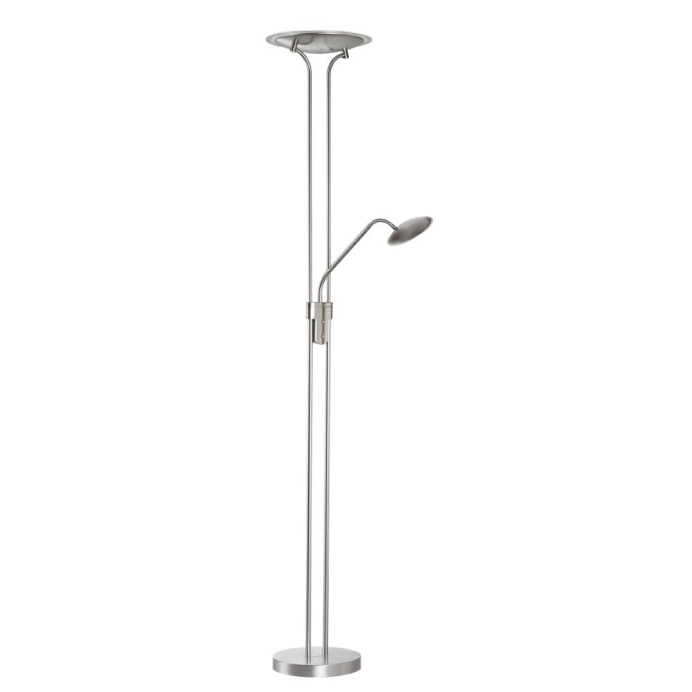 Nickel floor lamp Tallri dimmable