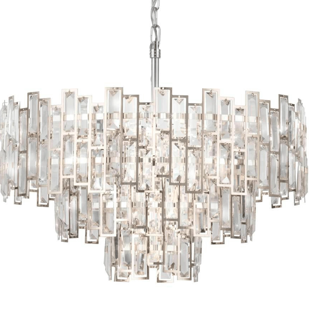 Ø 63cm chandelier Calmeilles 1 chrome Stars of Light 9002759396268