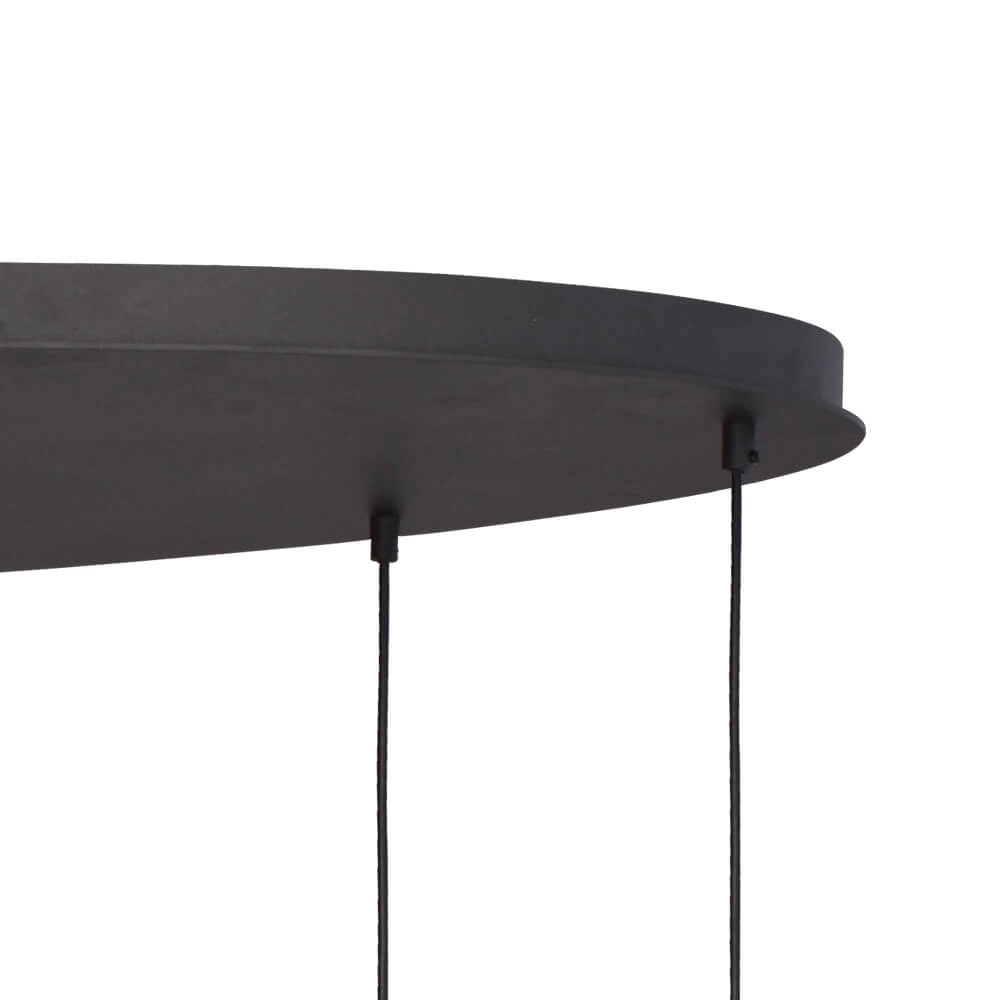 Hanging lamp Lava Oval 8x gold glass Masterlight 8718121290188