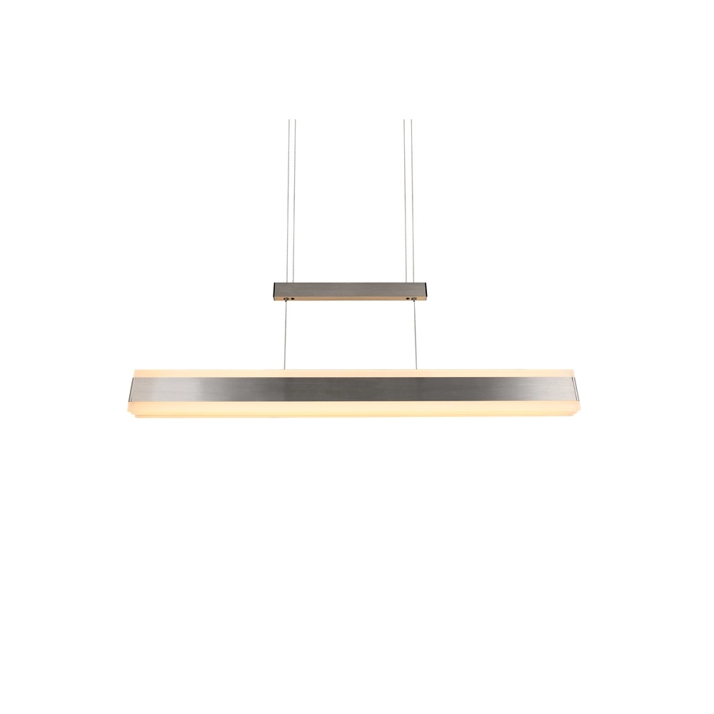 Modern pendant lamp Arcola 152cm nickel Trio 4017807662023