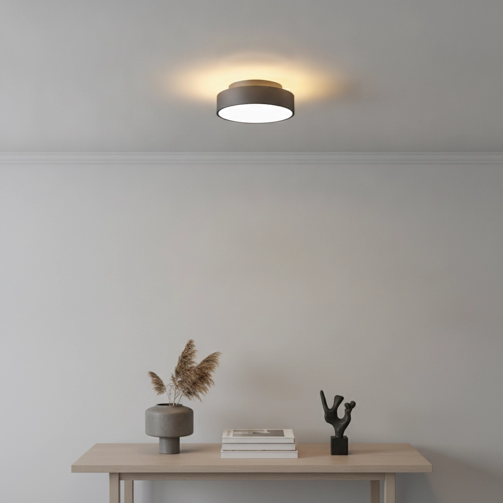 Ceiling lamp Chicago Ø 15cm black
