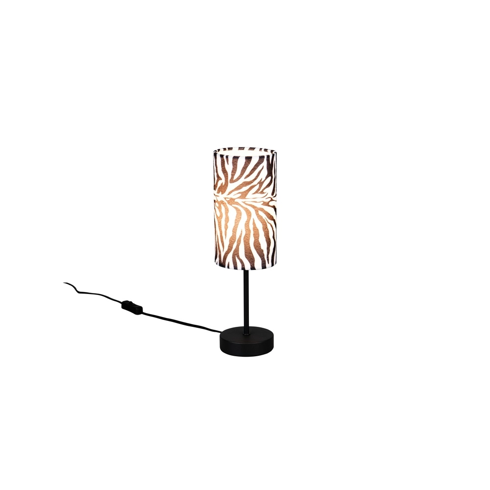 Table lamp Zebara zebra print Trio 4017807678345