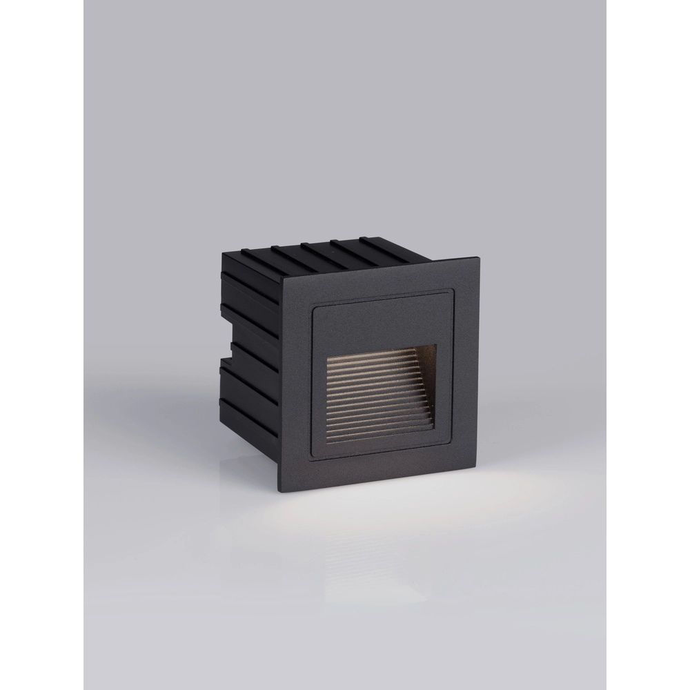 Square recessed light Polka black Lyora 5212017453198