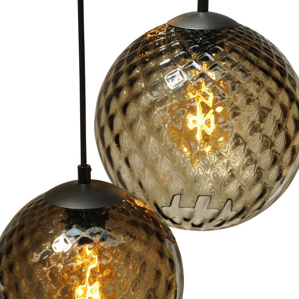 6-light hanging lamp Baloton black Masterlight 8718121217055