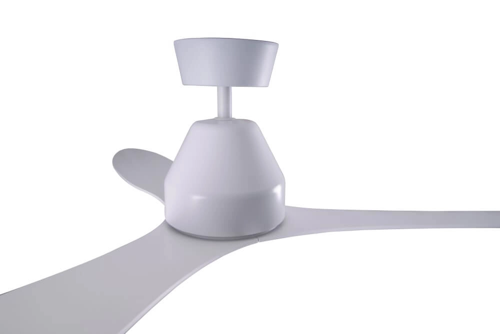 Ceiling fan white without lamp Whitehaven Ø 143cm IP55 Beacon 9333509136439