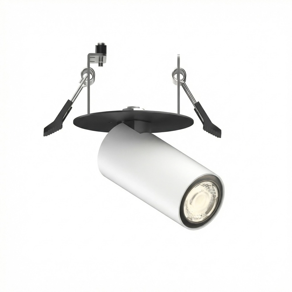 Recessed spotlight Tevo Mini black and white