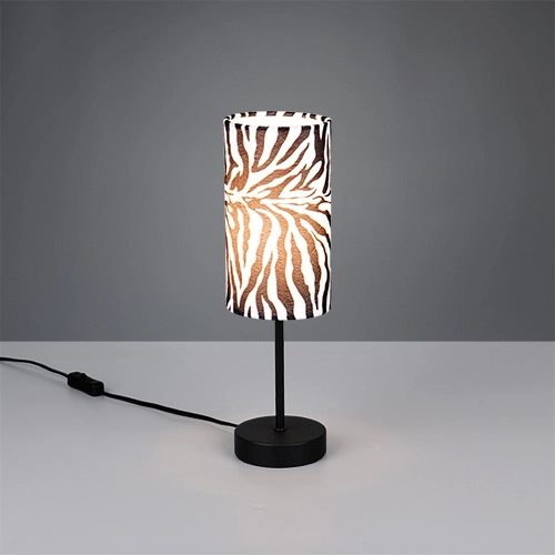 Table lamp Zebara zebra print