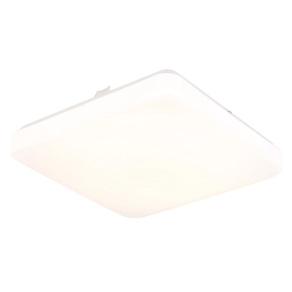 Ceiling lamp Donte Square White 27cm