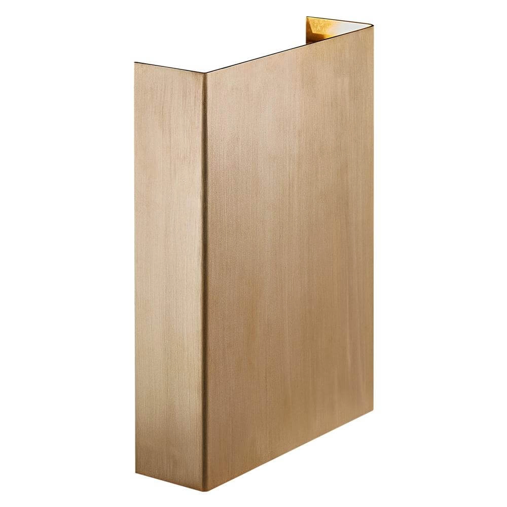 Wall lamp brass Fold Wide design