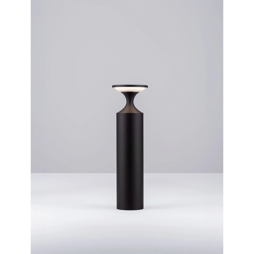 Black design lamp Pistillo 50cm