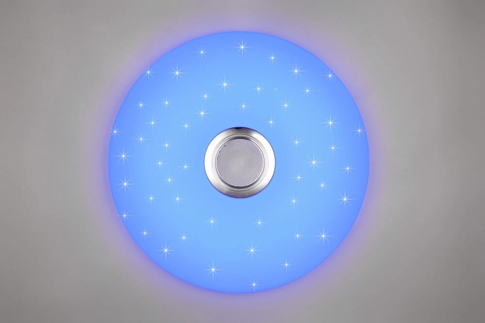 Ceiling lamp Musica Ø 60cm with star effect Trio 4017807619560
