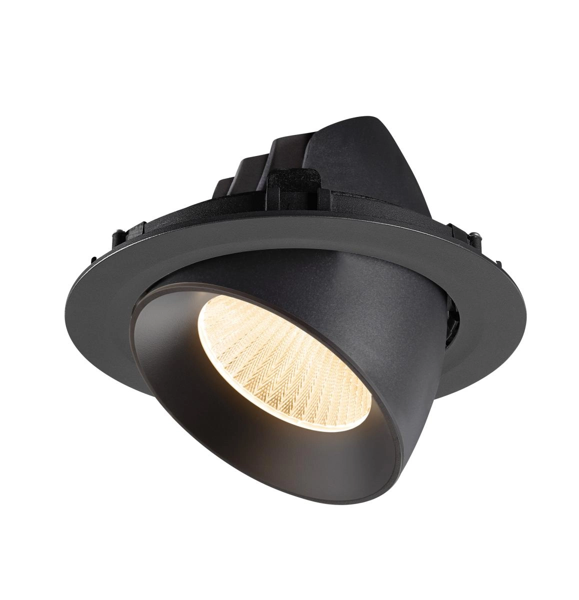 Recessed spotlight Numinos Gimble XL black 2700K - 40deg SLV 4024163308878