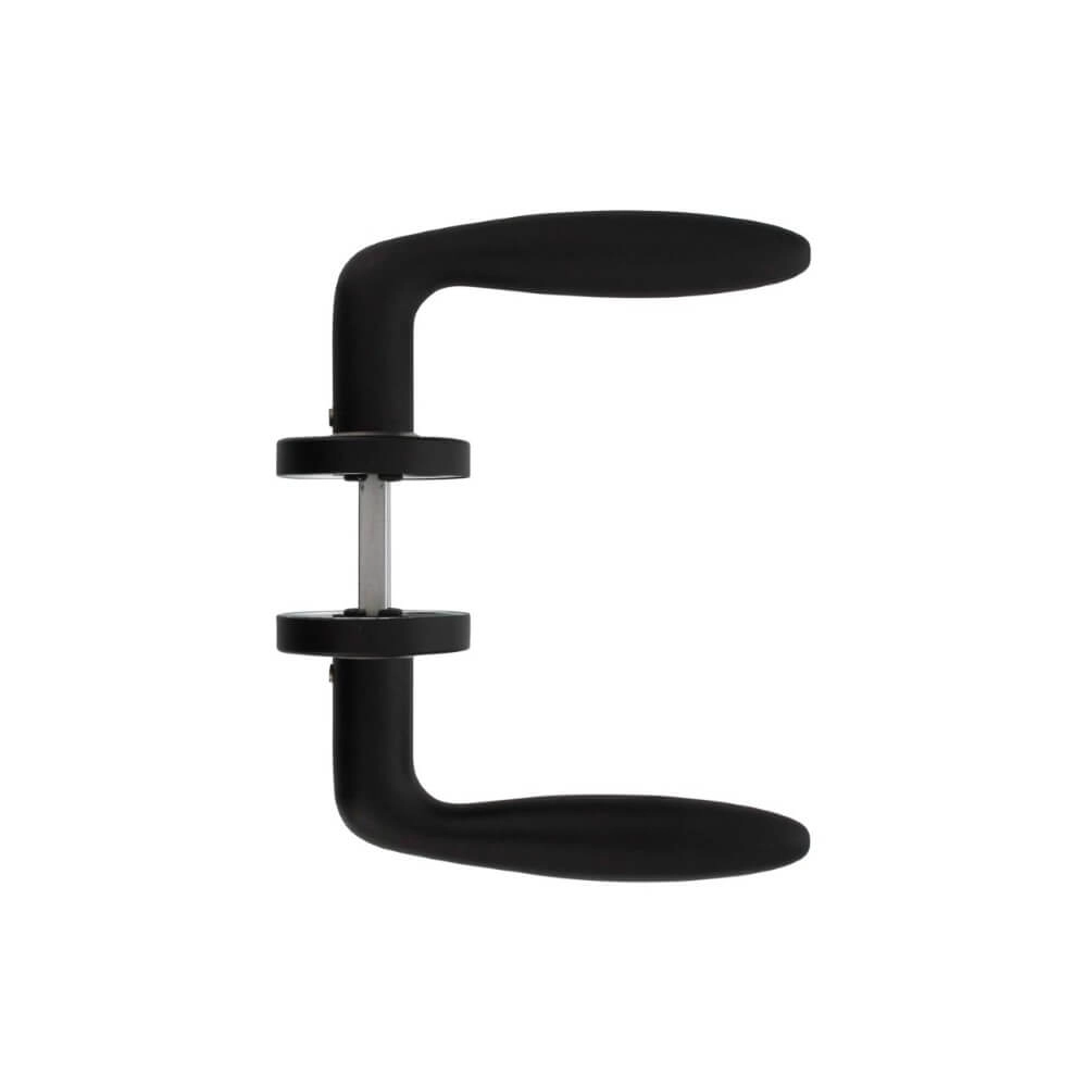 Door handle Jupiter black Intersteel 8714186400562