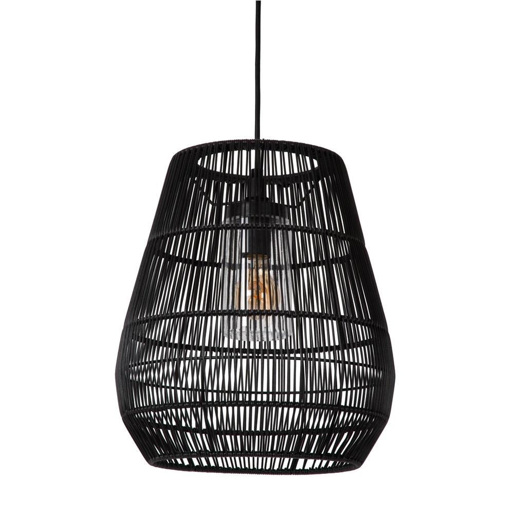 Pendant lamp Nerida black IP44 - Ø 35cm