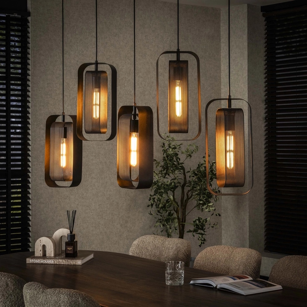 5L Metal Mesh Pendant Light Mesh 5x E27