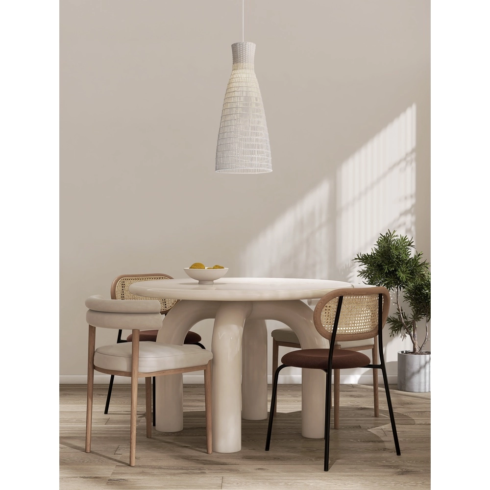 White pendant lamp Niro Ø 35cm
