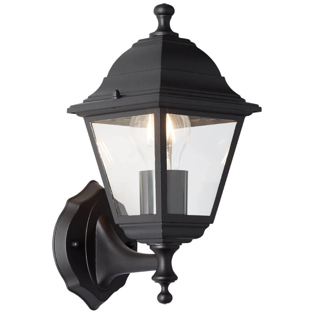 Black wall lamp Nissie up